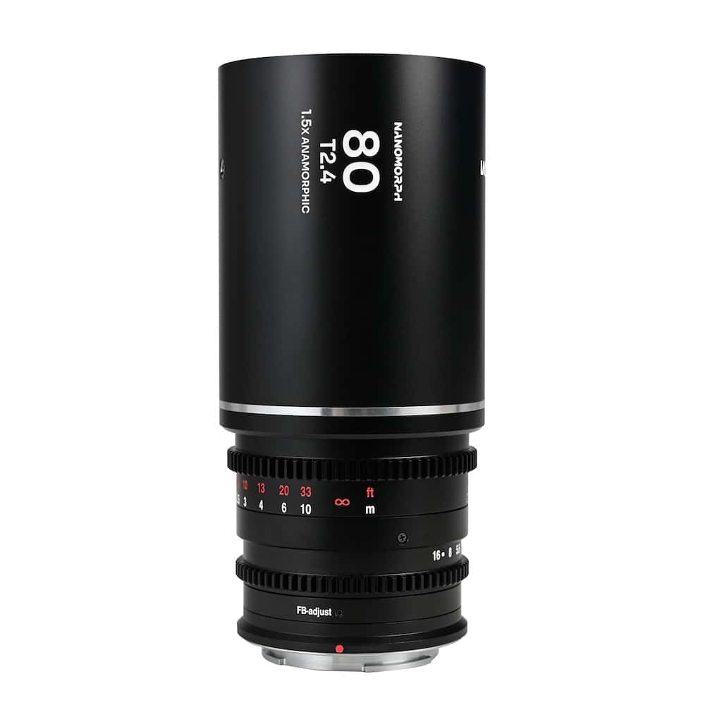 LAOWA Nanomorph 80mm T2.4 1.5X S35 silber Sony E mieten – ab 19,90 €/Tag