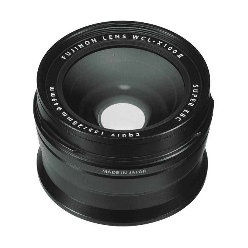 Fujifilm WCL-X100II Weitwinkelkonverter – Schwarz mieten – ab 4,90 €/Tag