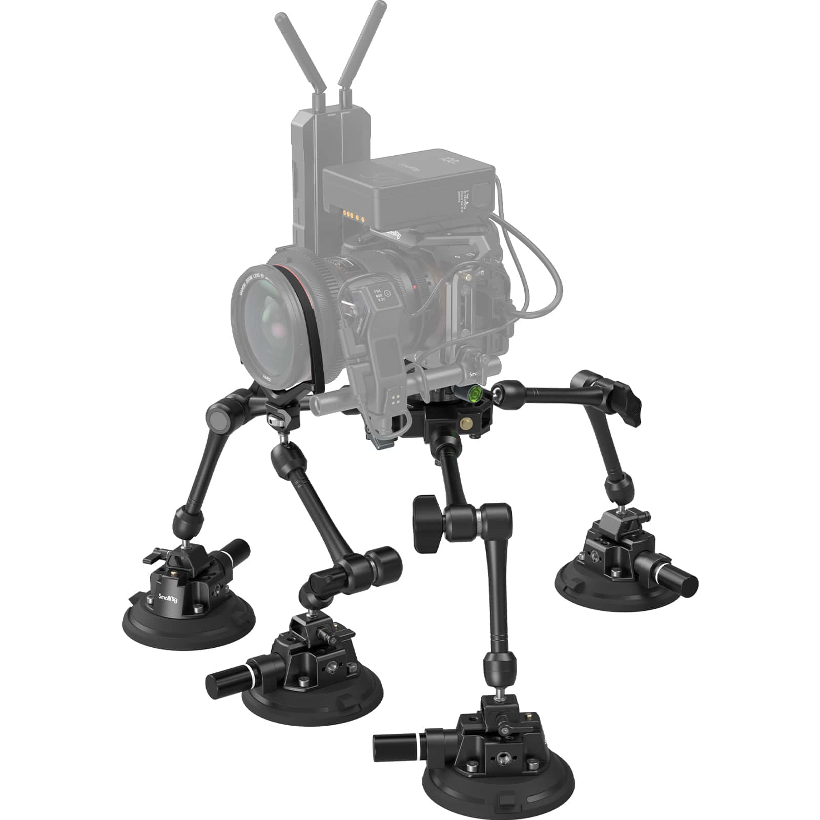 SmallRig All-in-One 4-Arm Saugnapf-Kamerahalterung Kit für Fahrzeugaufnahmen SC-15K mieten – 3