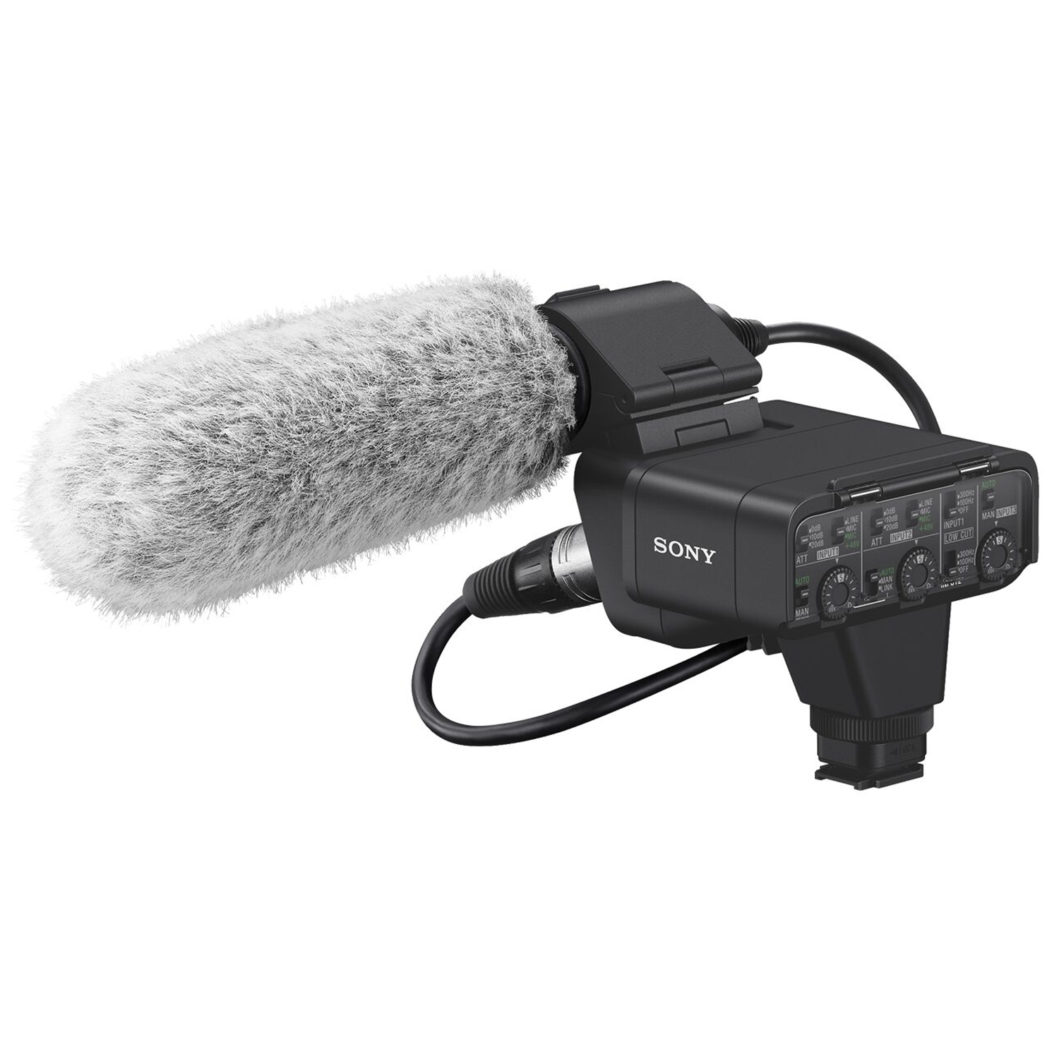Sony XLR K3 M Adapter-Kit + Shotgun-Mikrofon mieten – ab 13,90 €/Tag