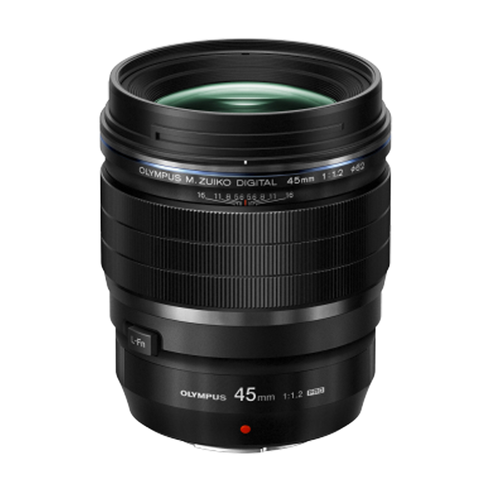 Olympus M.ZUIKO DIGITAL ED 45mm F1.2 PRO mieten – Versand deutschlandweit, ab 11,90 €/Tag