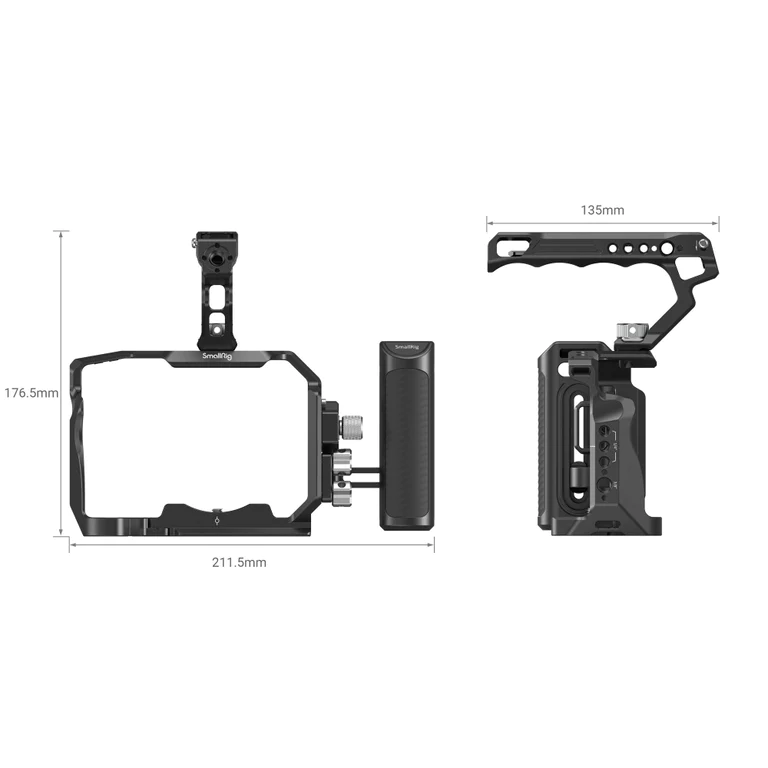 SmallRig Advanced Kit für Kamera Sony Alpha 7 IV(A7M4)/ Alpha 7SIII 3669 mieten – 2