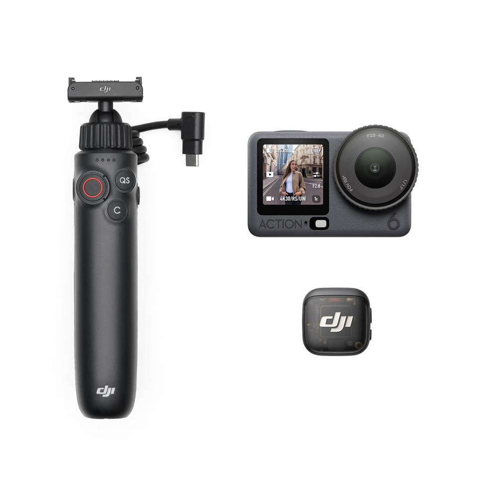 DJI Osmo Action 6 Vlog-Combo mieten – Versand deutschlandweit, ab 12,90 €/Tag – 2