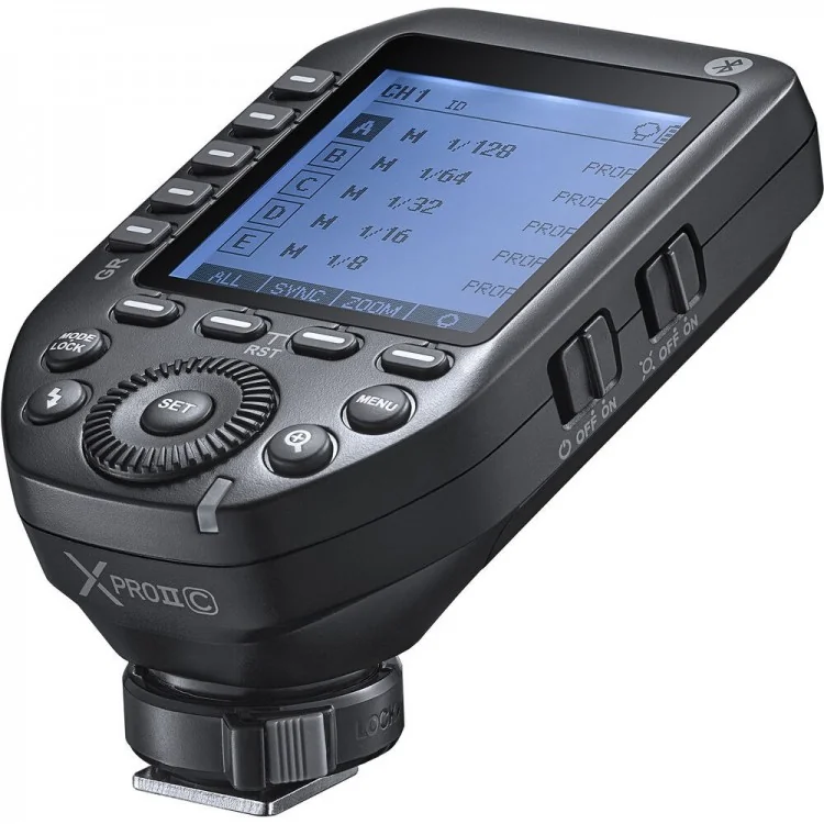 Godox XPro II C Sender für Canon Auslöser mieten – Versand deutschlandweit, ab 2,90 €/Tag