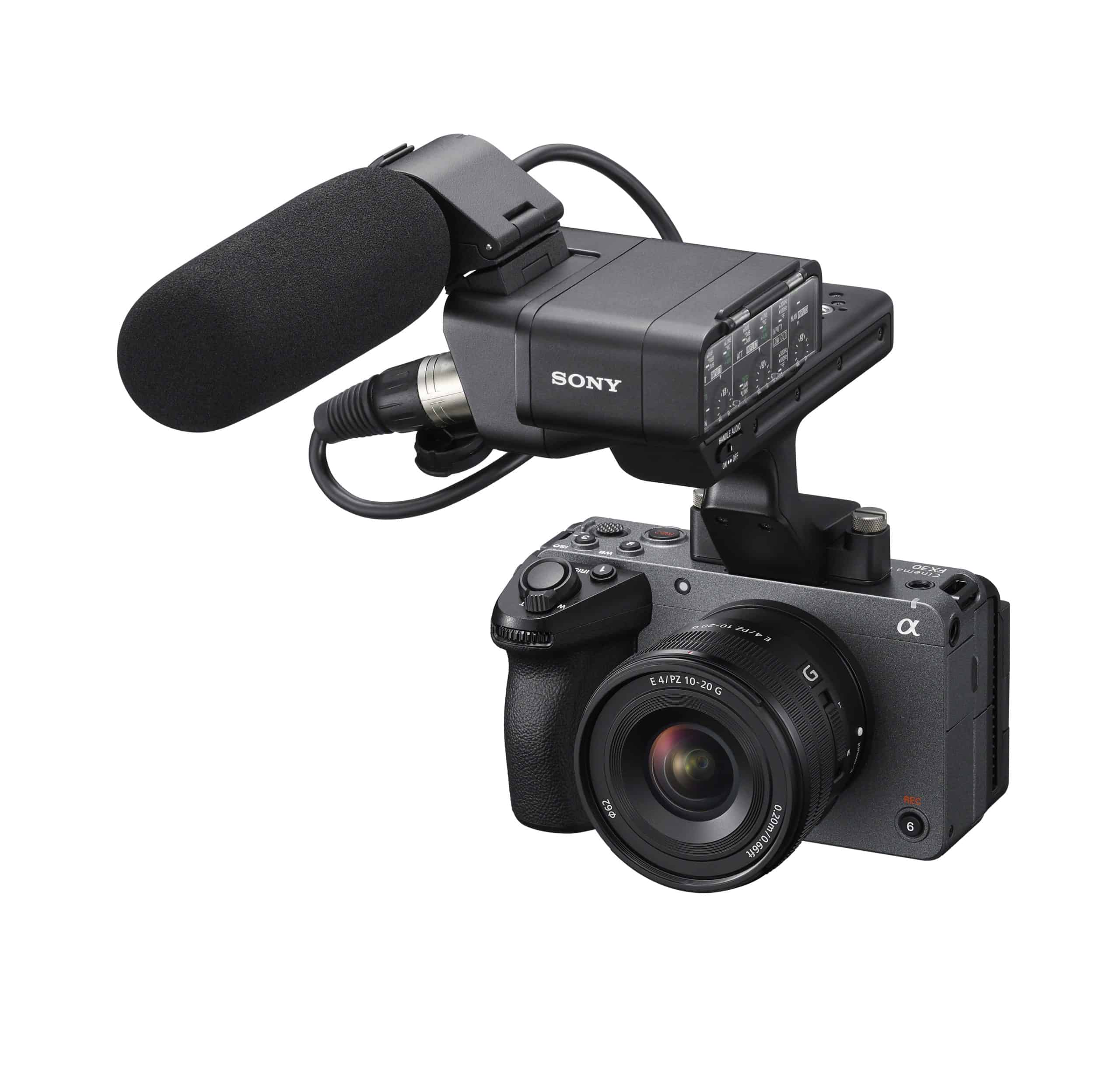 Sony FX30 + XLR Handgriff mieten – Versand deutschlandweit, ab 39,90 €/Tag