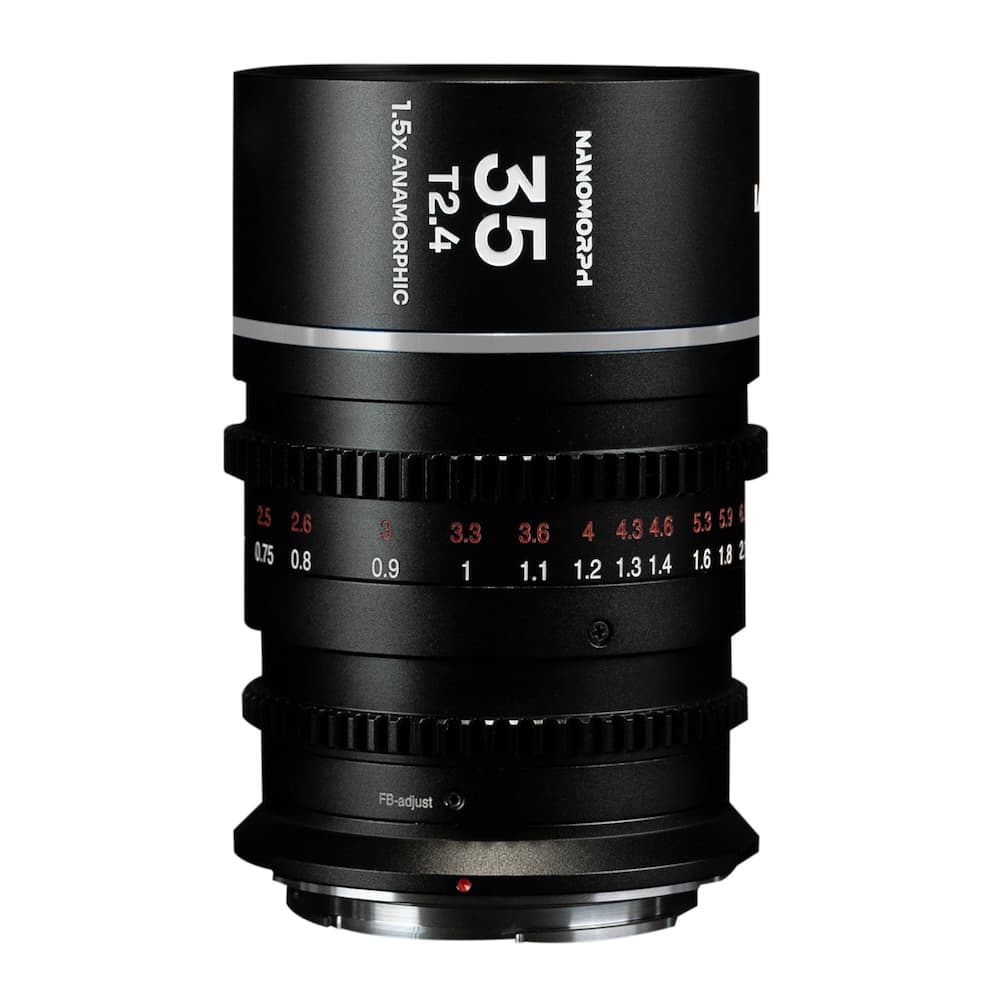 LAOWA Nanomorph 35mm T2.4 1.5X S35 silber Sony E mieten – ab 17,90 €/Tag