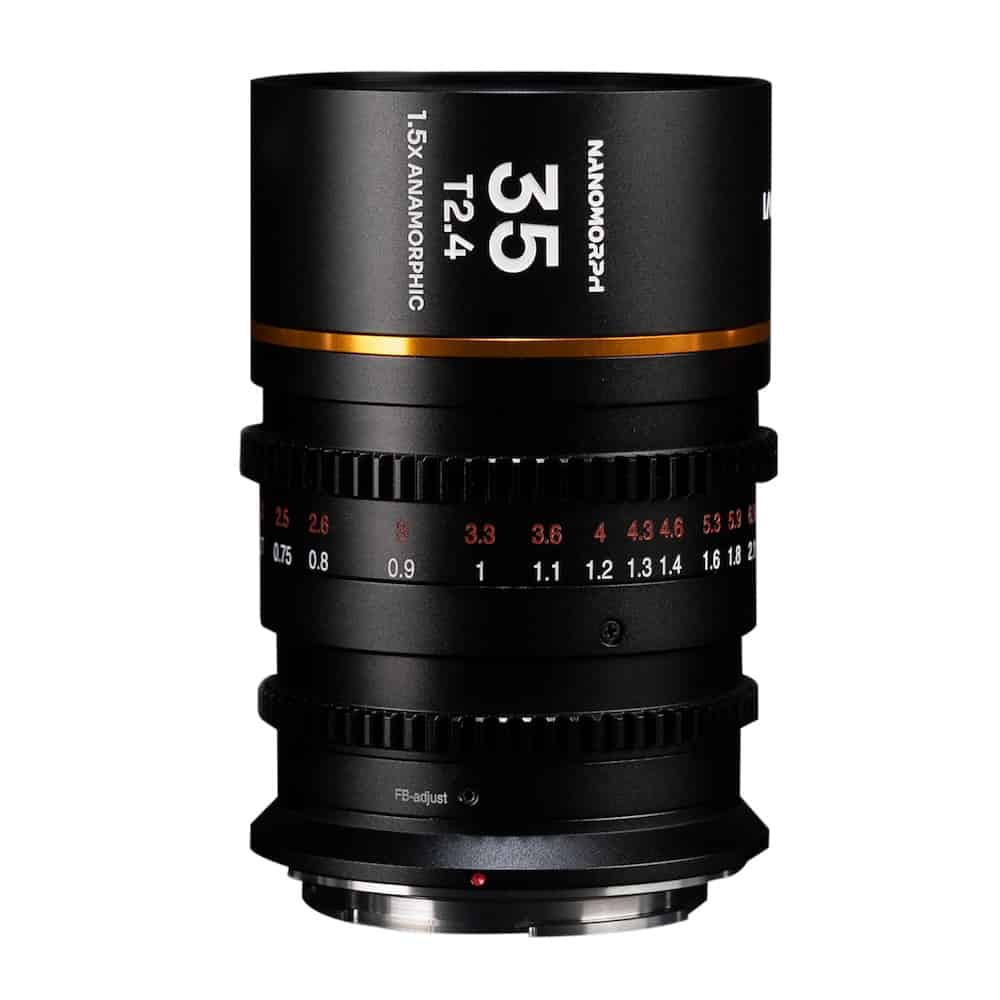 LAOWA Nanomorph 35mm T2.4 1.5X S35 orange Sony E mieten – ab 17,90 €/Tag