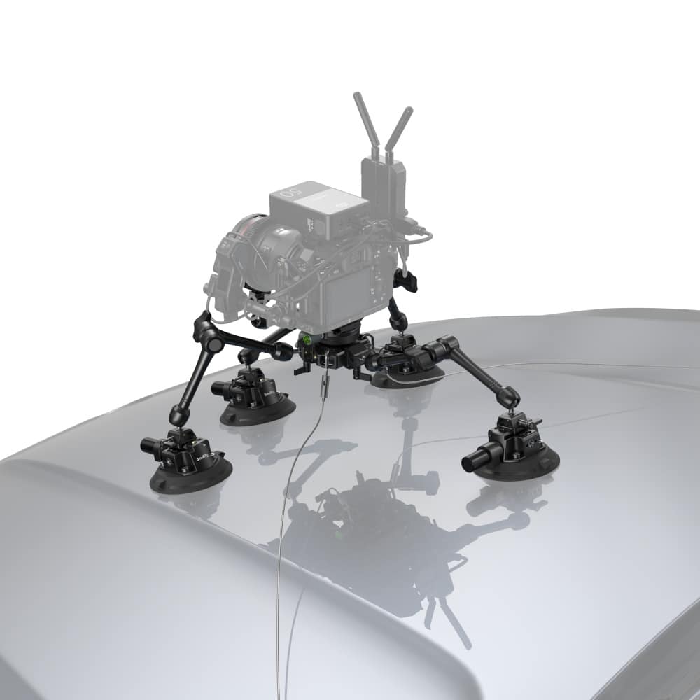 SmallRig All-in-One 4-Arm Saugnapf-Kamerahalterung Kit für Fahrzeugaufnahmen SC-15K mieten – 5