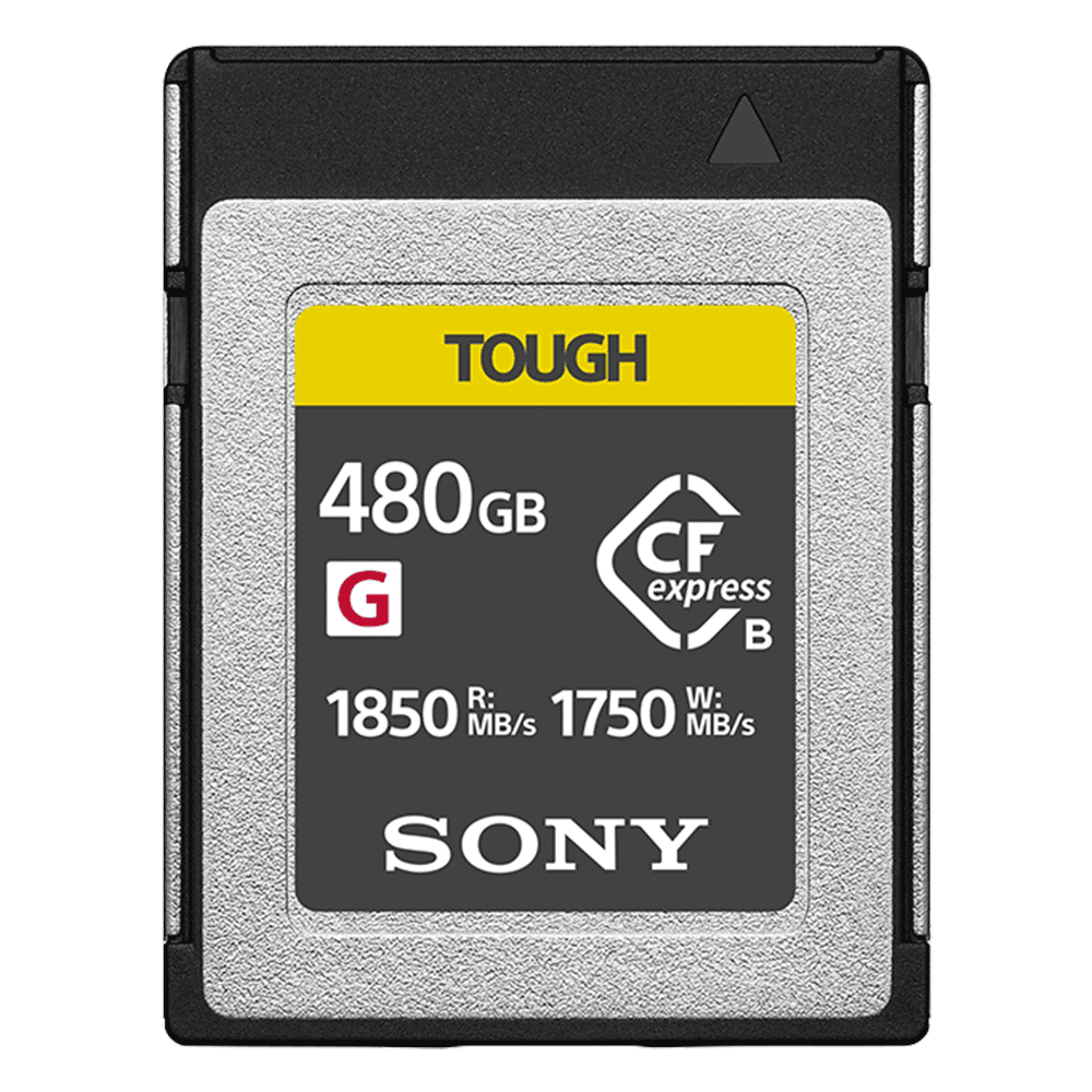 Sony CFexpress Type B 480 GB Speicherkarte Serie CEB-G mieten – ab 14,90 €/Tag