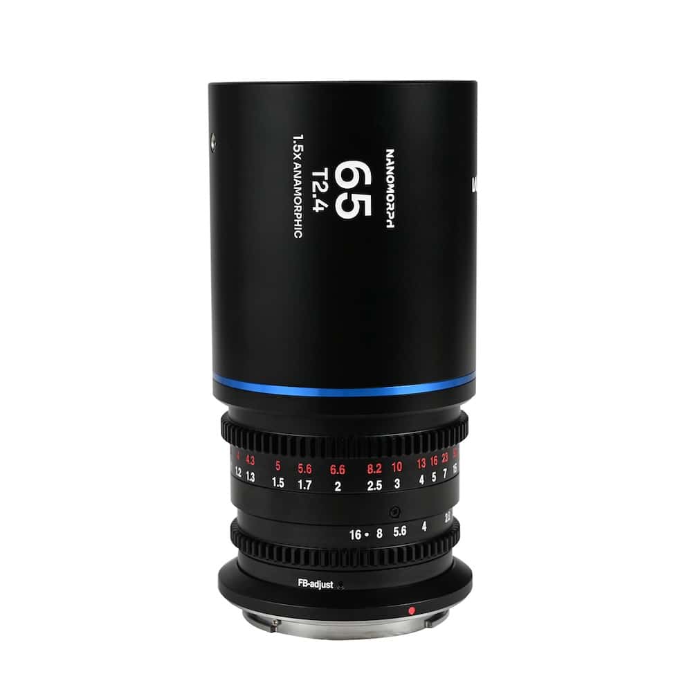 LAOWA Nanomorph 65mm T2.4 1.5X S35 blau Sony E mieten – ab 19,90 €/Tag