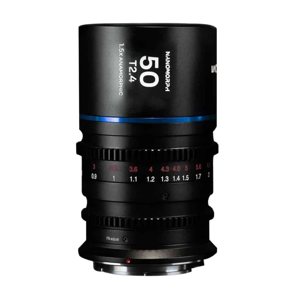 LAOWA Nanomorph 50mm T2.4 1.5X S35 blau Sony E mieten – ab 17,90 €/Tag