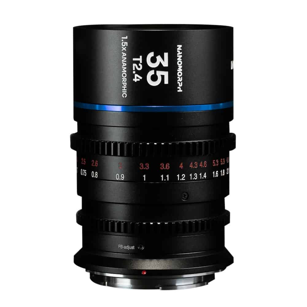 LAOWA Nanomorph 35mm T2.4 1.5X S35 blau Sony E mieten – ab 17,90 €/Tag