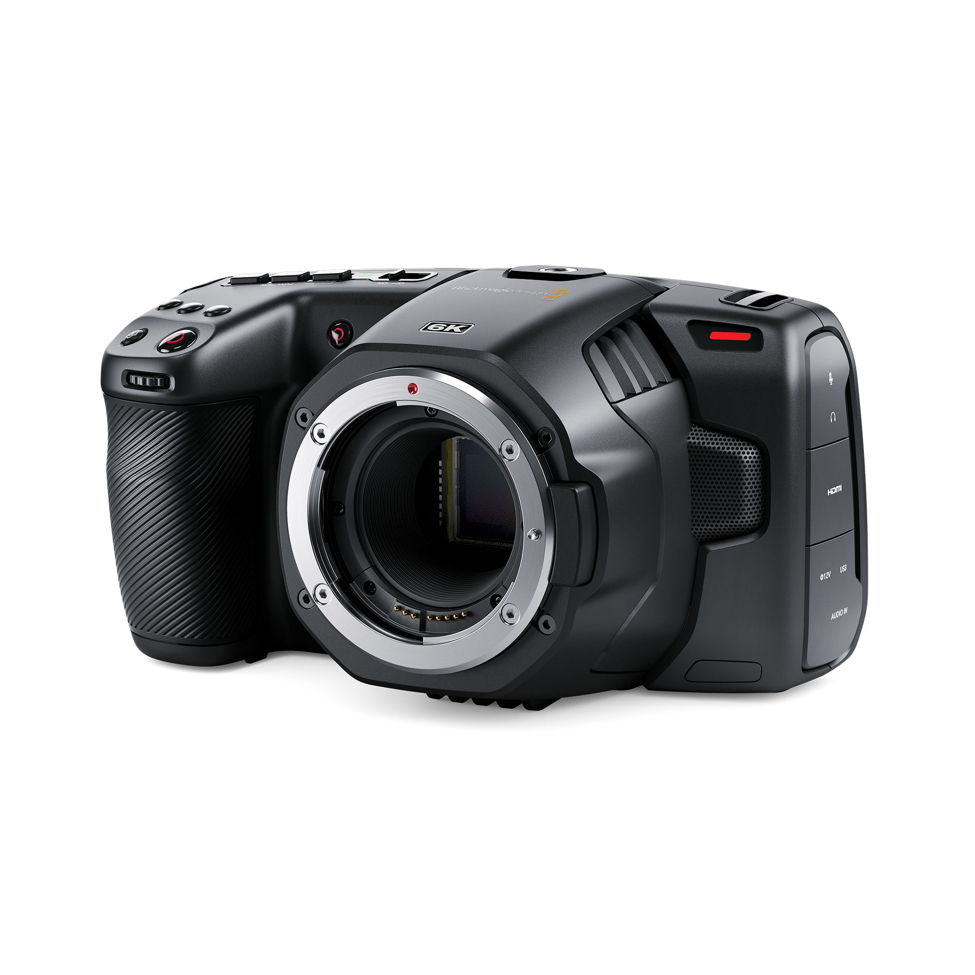 Blackmagic 6K Pocket Cinema Camera mit EF-Mount mieten – ab 21,90 €/Tag