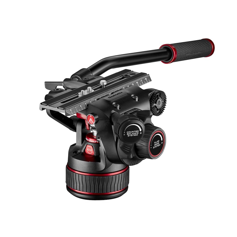 Manfrotto Nitrotech 612 Fluid-Videokopf mieten – Versand deutschlandweit, ab 9,90 €/Tag