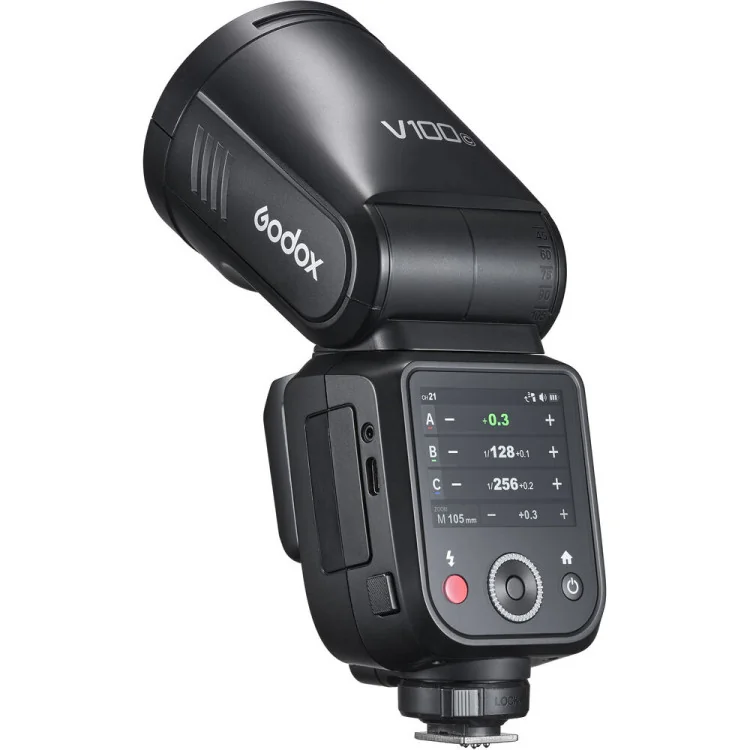 Godox V100S TTL-Aufsteckblitz für Sony mieten – Versand deutschlandweit, ab 12,90 €/Tag