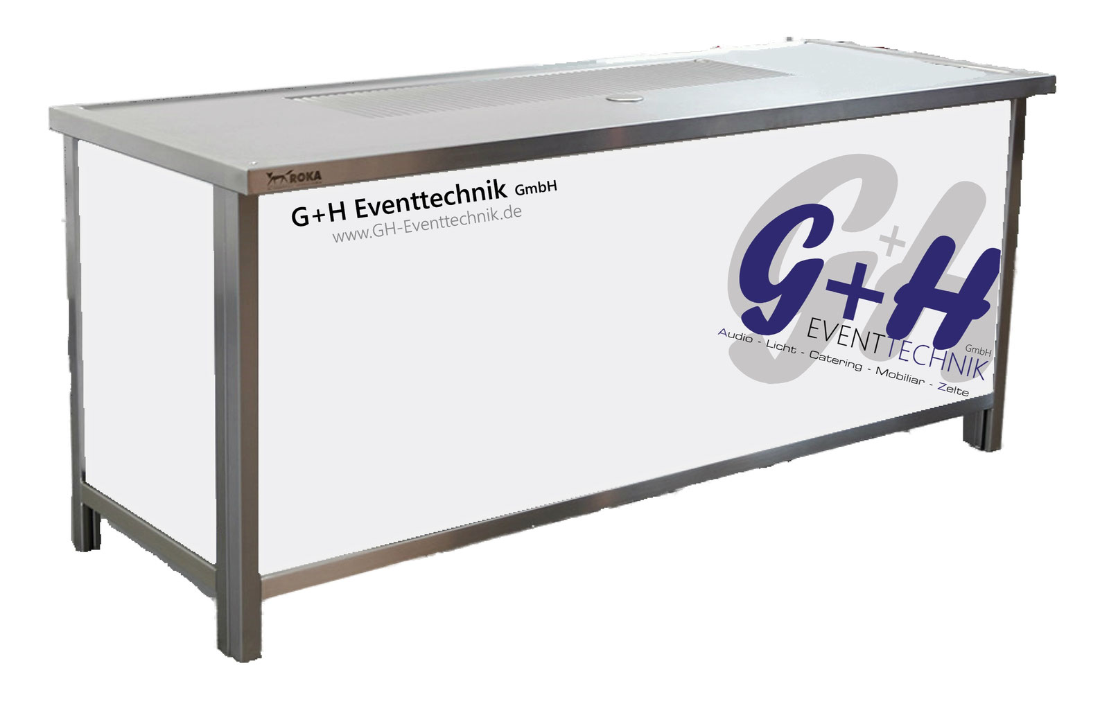 Lauftheke 2 m mieten – NRW, ab 25 € netto/Tag