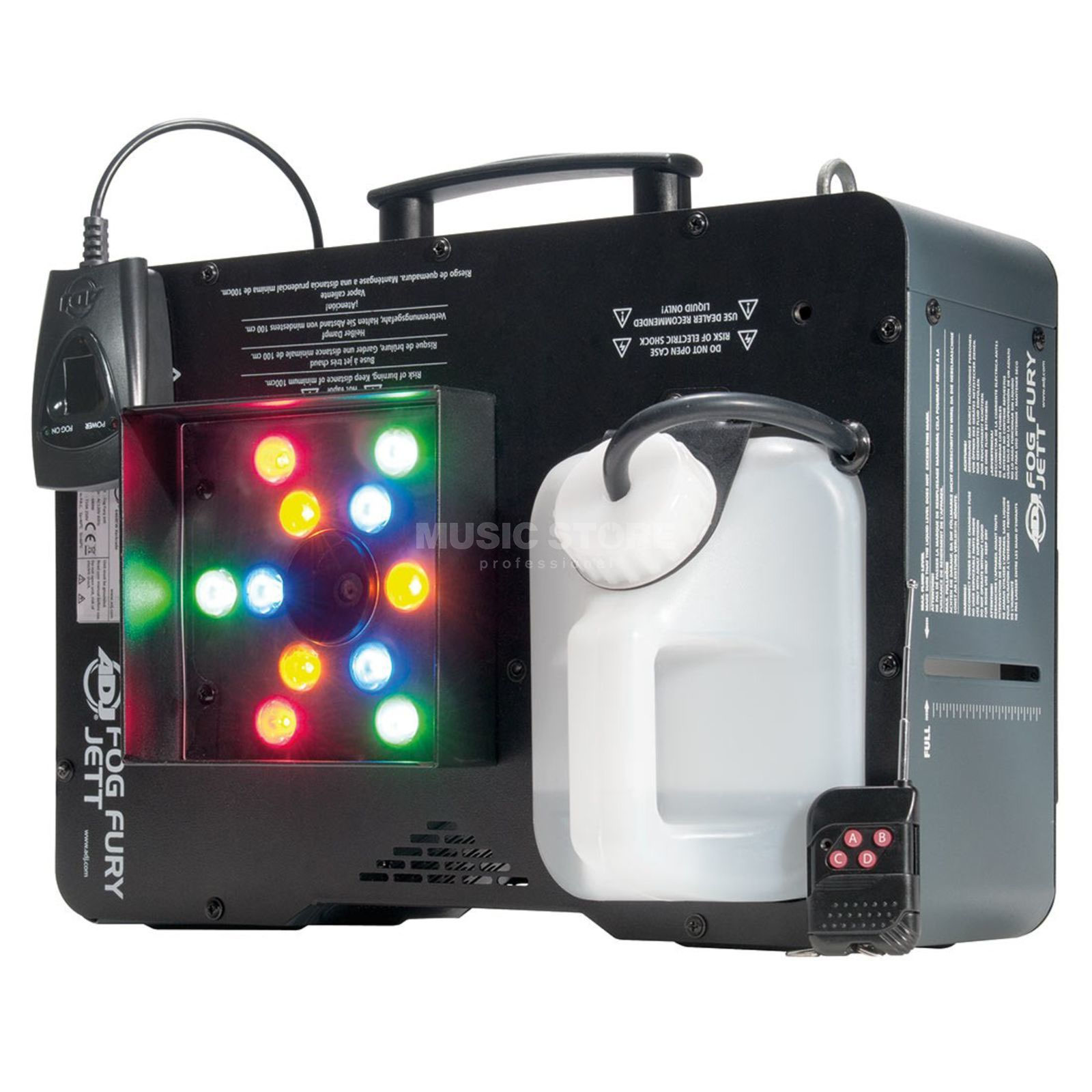 ADJ Fog Fury Jett Nebelmaschine vertikaler Ausstoß mieten – NRW, ab 23,70 € netto/Tag