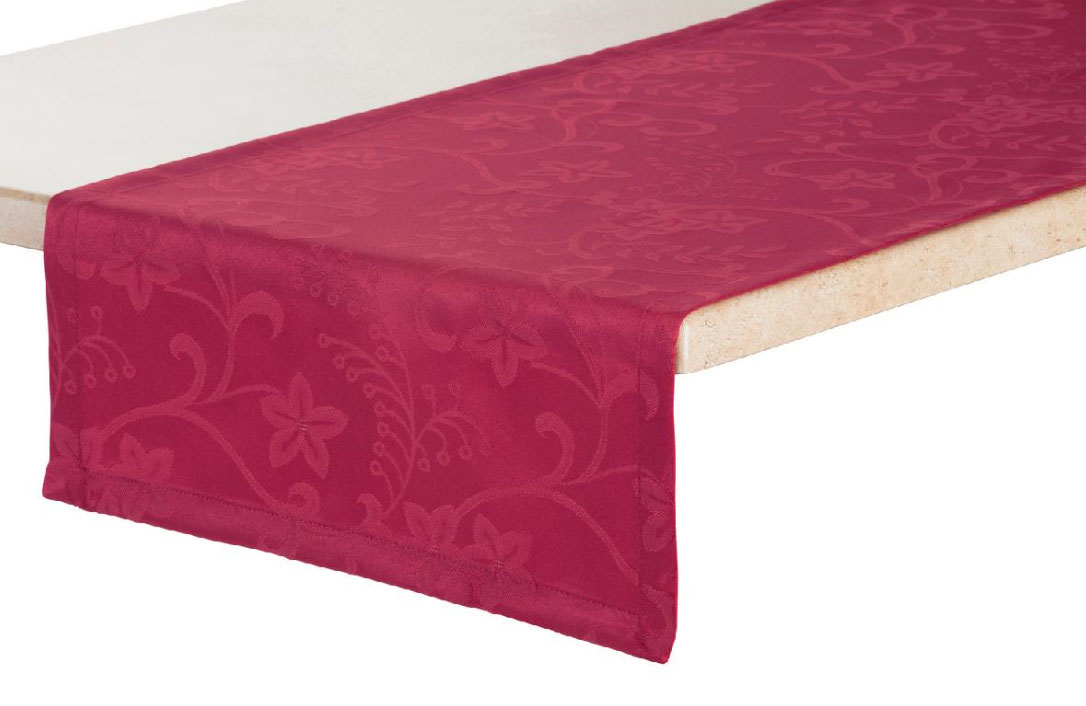 Mitteldecke 80x80cm, burgunder rot mieten – NRW, ab 3,70 € netto/Tag