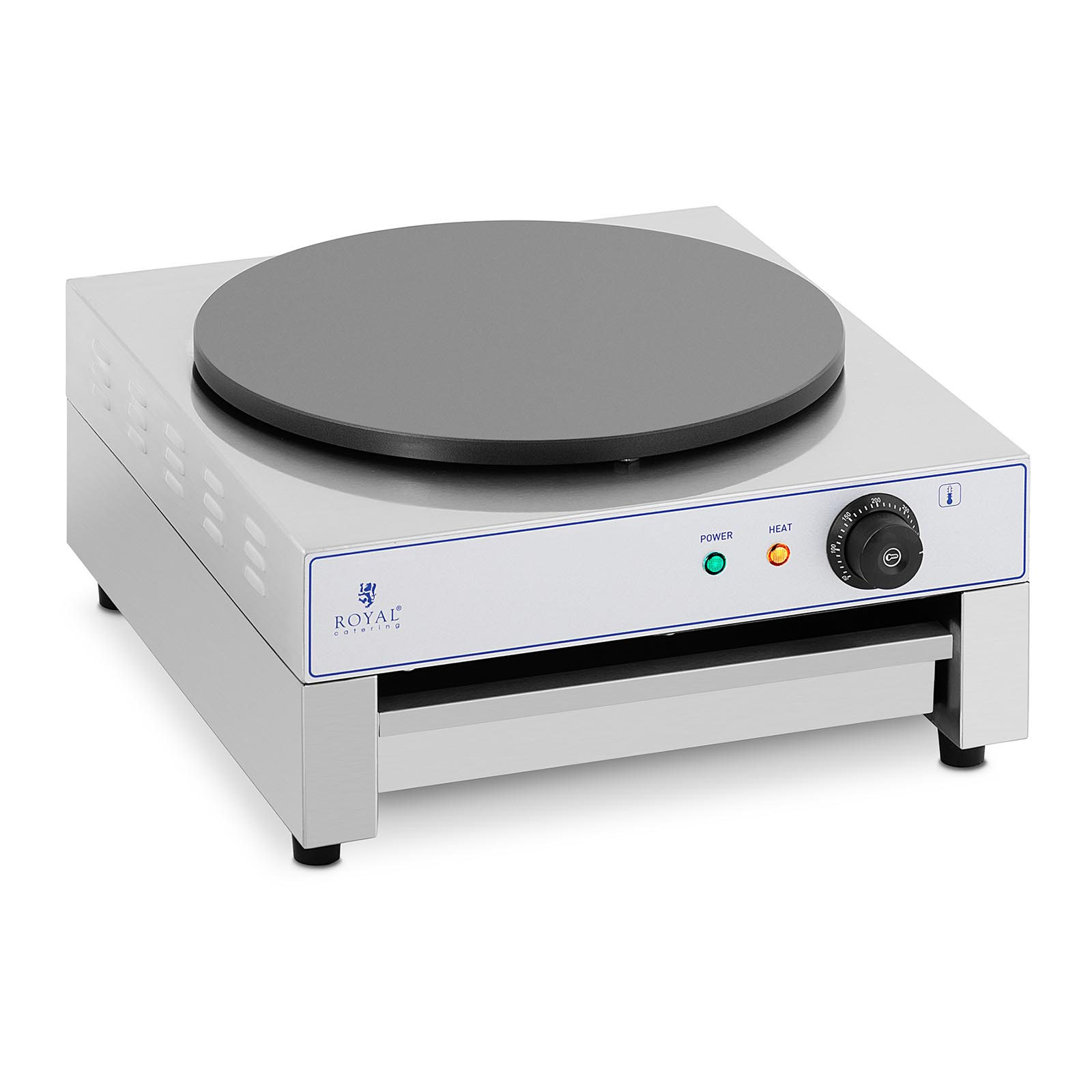 Crêpesmaker - Ø 400 mm - Royal Catering - 3.000 W mieten – NRW, ab 30 € netto/Tag