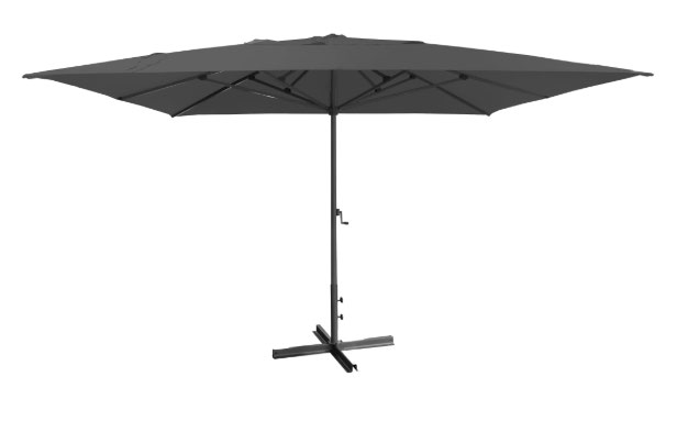 Sonnenschirm-Gastro 4x4 m, grau/anthrazit mieten – NRW, ab 65 € netto/Tag
