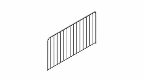 Nivtec Sicherheitsgeländer für Podest 185 cm mieten – NRW, ab 15 € netto/Tag