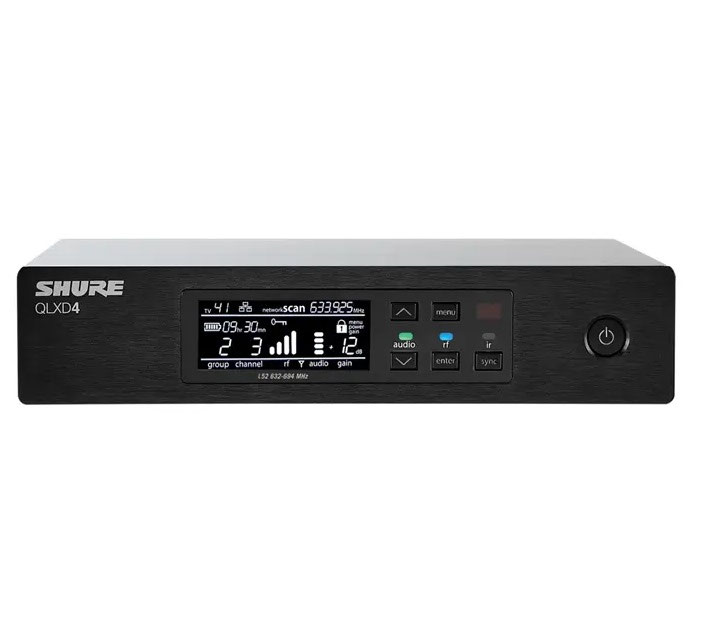 Shure QLXD4E Empfänger, K51 606 - 670 MHz mieten – NRW, ab 28 € netto/Tag