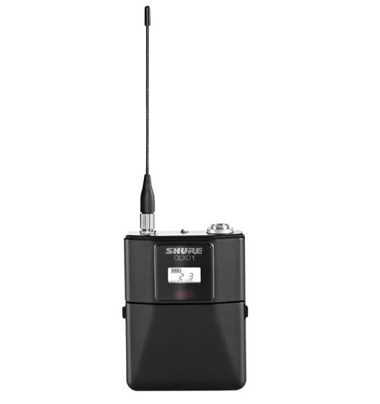 Shure QLXD1 Taschensender/Body-Pack, K51 606 - 670 MHz mieten – NRW, ab 7,50 € netto/Tag