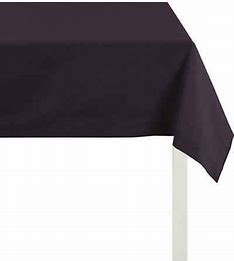 Tischdecke 130x280 cm, schwarz mieten – NRW, ab 11,30 € netto/Tag