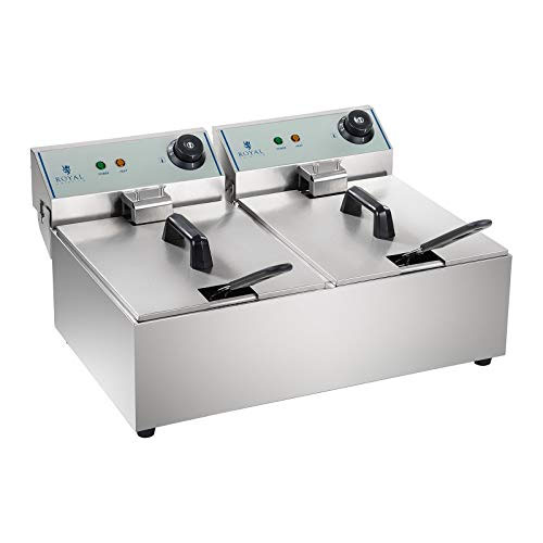 Elektro-Fritteuse 2x8 l., Royal Catering RCEF 08DB mieten – NRW, ab 24 € netto/Tag
