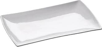 Servierplatte weiß 39x28x2 cm mieten – NRW, ab 2,10 € netto/Tag