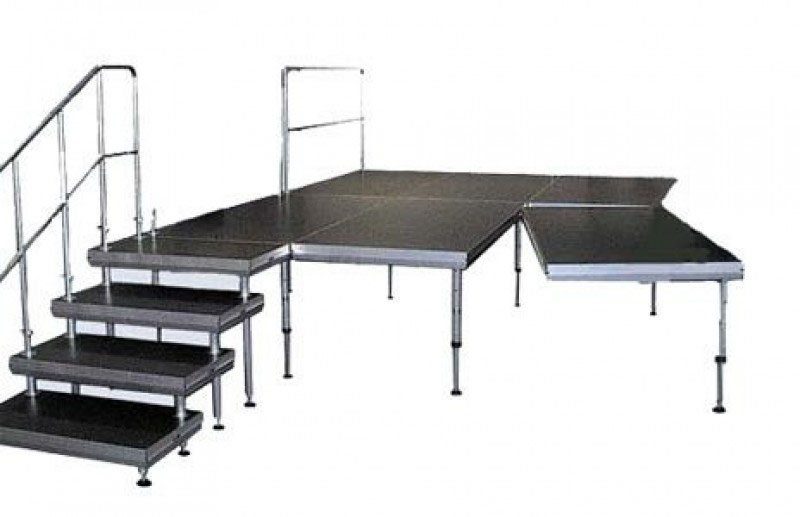 Nivtec Bühnenpaket 3x4 m mieten – NRW, ab 225 € netto/Tag