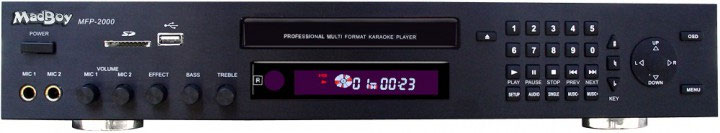 Madbox MFP-2000 Multiformat Player "Karaokeplayer" mieten – NRW, ab 40 € netto/Tag
