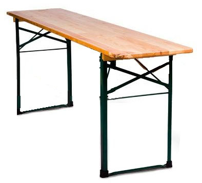 Tisch von Festzeltgarnitur (67cm) mieten – NRW, ab 13,40 € netto/Tag