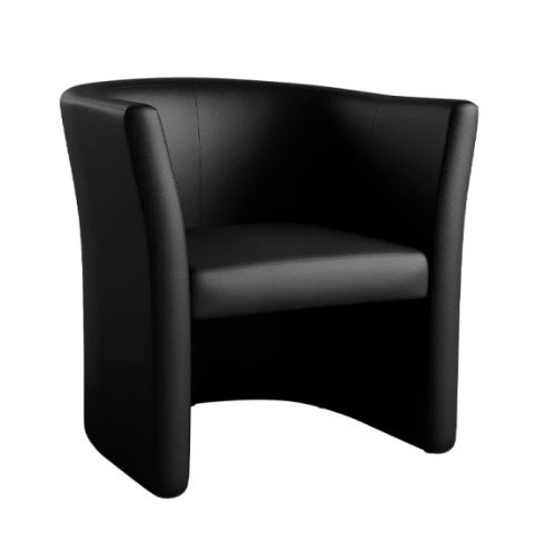 Sessel schwarz 750 x 550 x 500 mm mieten – NRW, ab 42 € netto/Tag