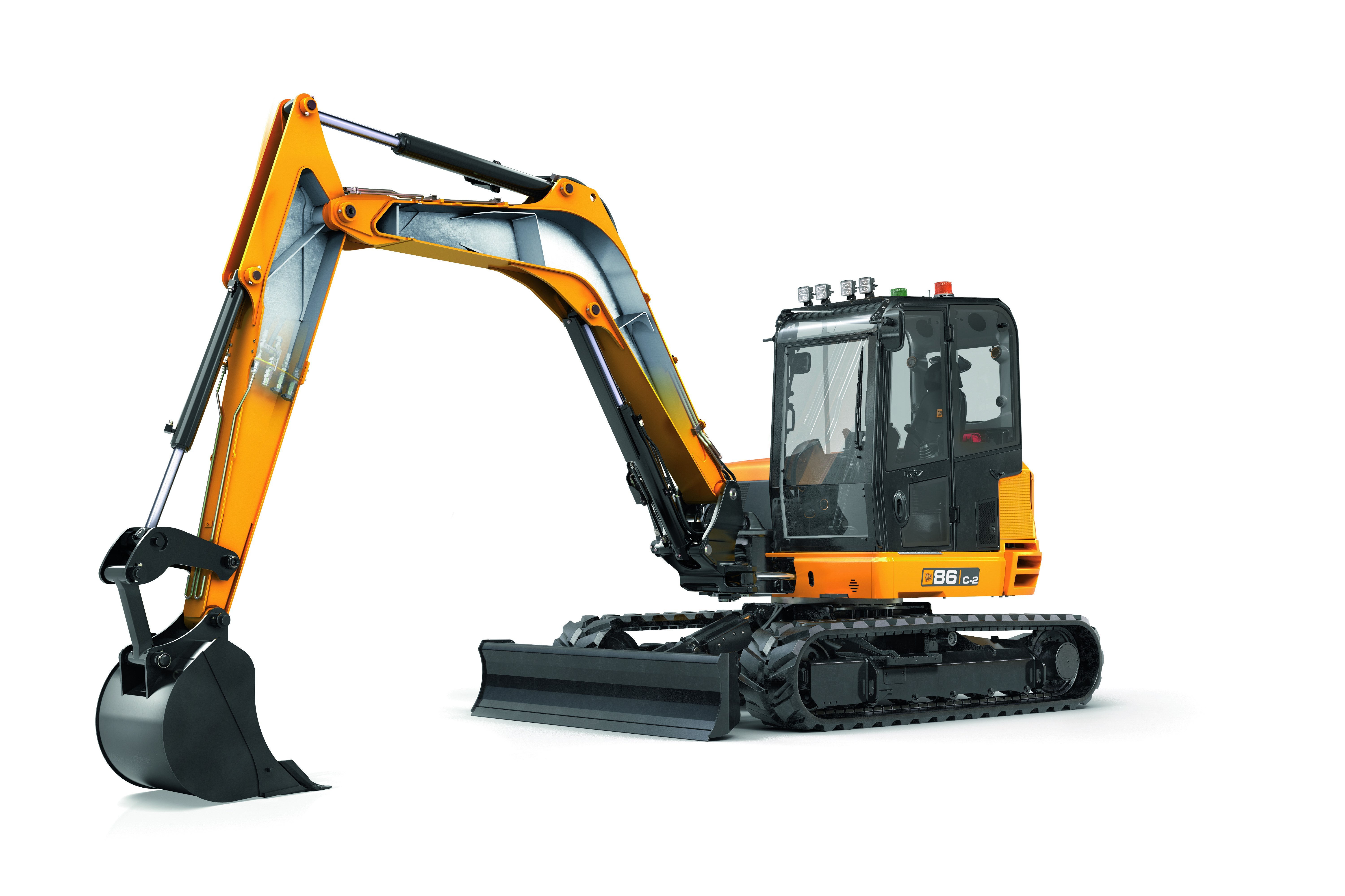 JCB 86C-2 TAB mieten – Kettenbagger, ab 250 € netto/Tag
