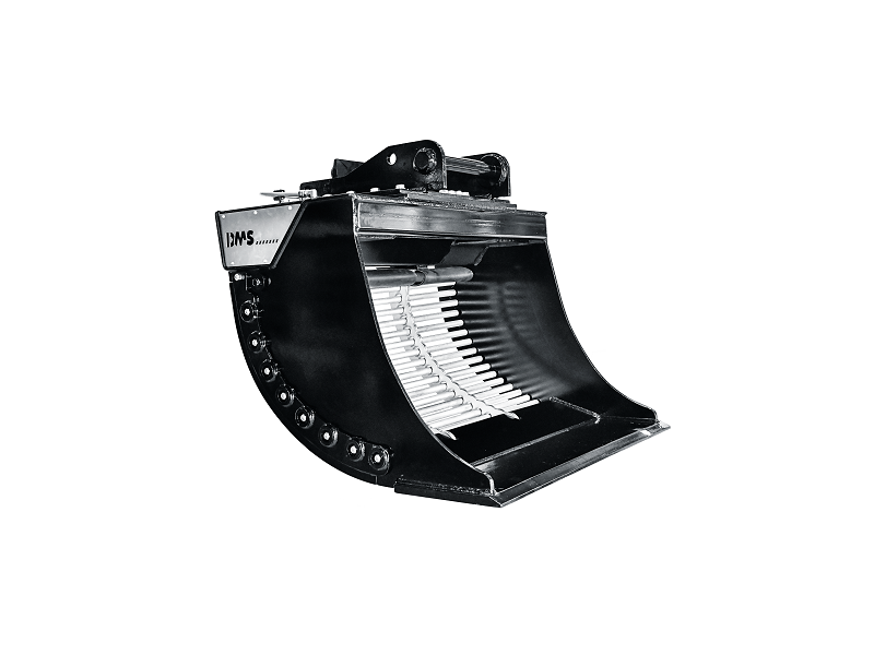 DMS SL100100 mieten – Sieblöffel hydraulisch, ab 105 € netto/Tag