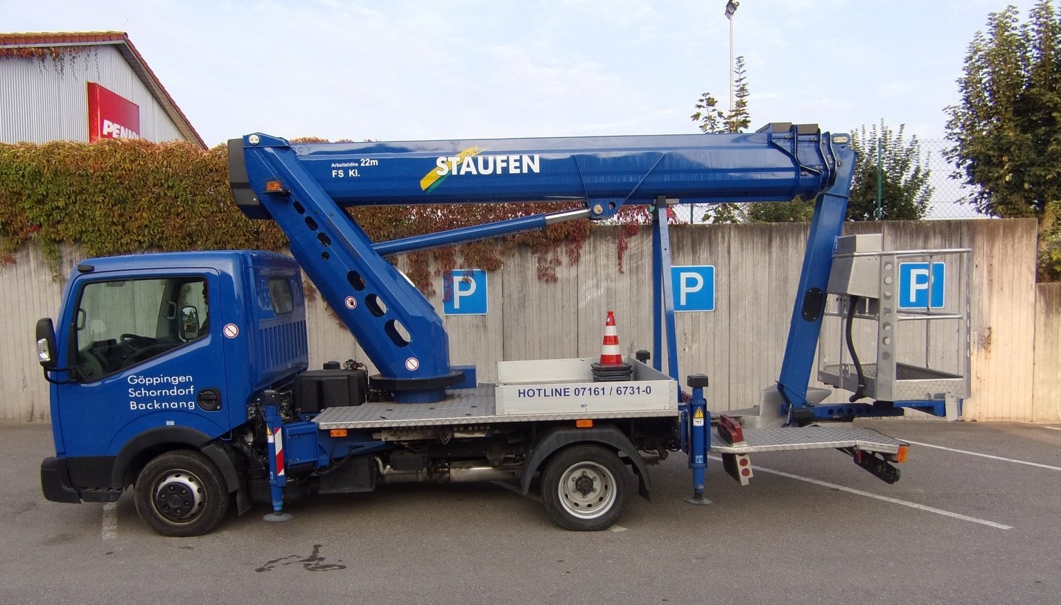 Ruthmann TBR 220 mieten – LKW-Arbeitsbühne, ab 350 € netto/Tag