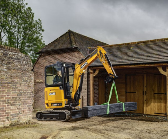 JCB 25Z mieten – Minibagger, ab 150 € netto/Tag