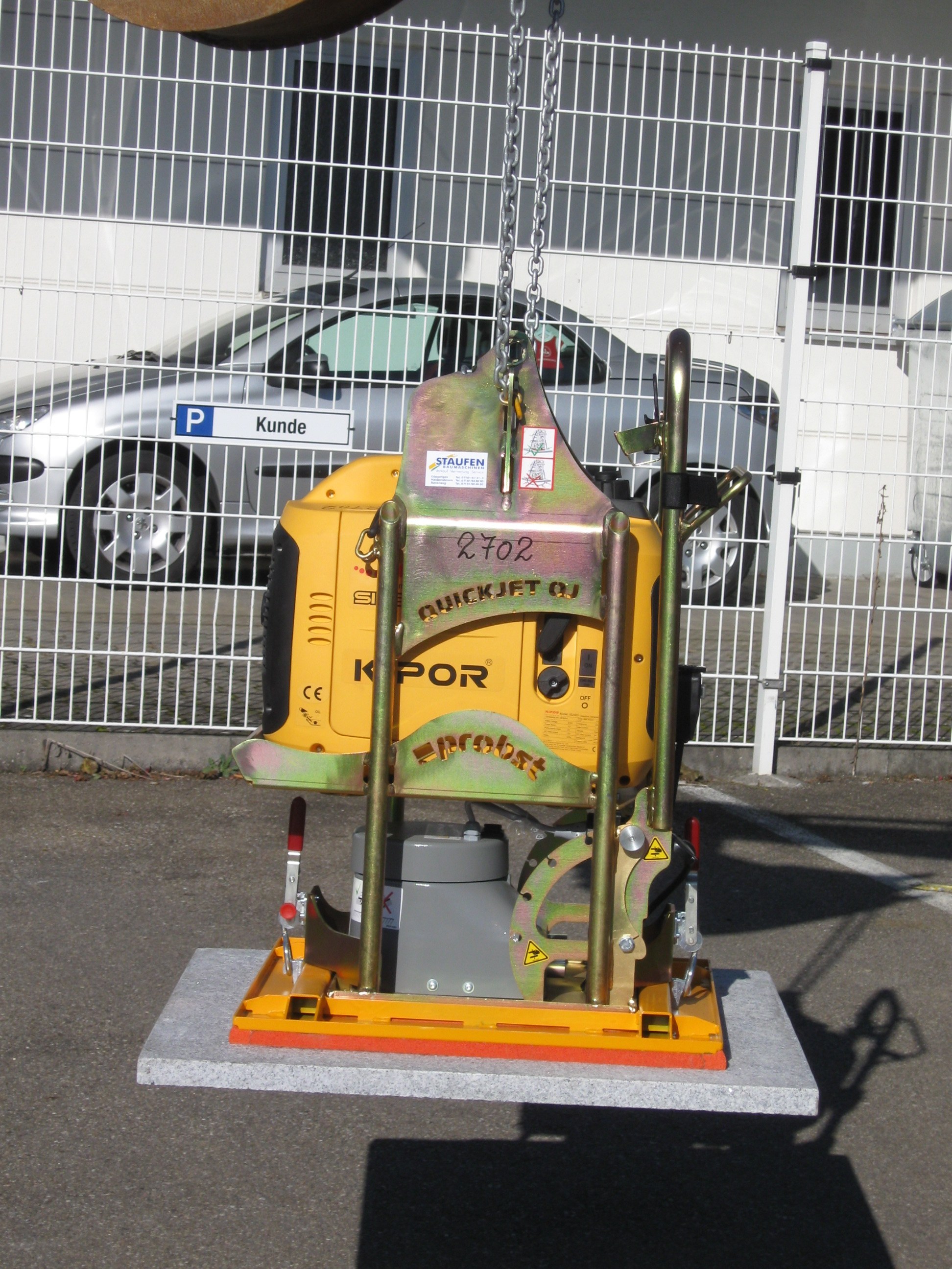 Probst Quickjet QJ 600 E mieten – Vakuum-Hebegerät, ab 100 € netto/Tag – 4