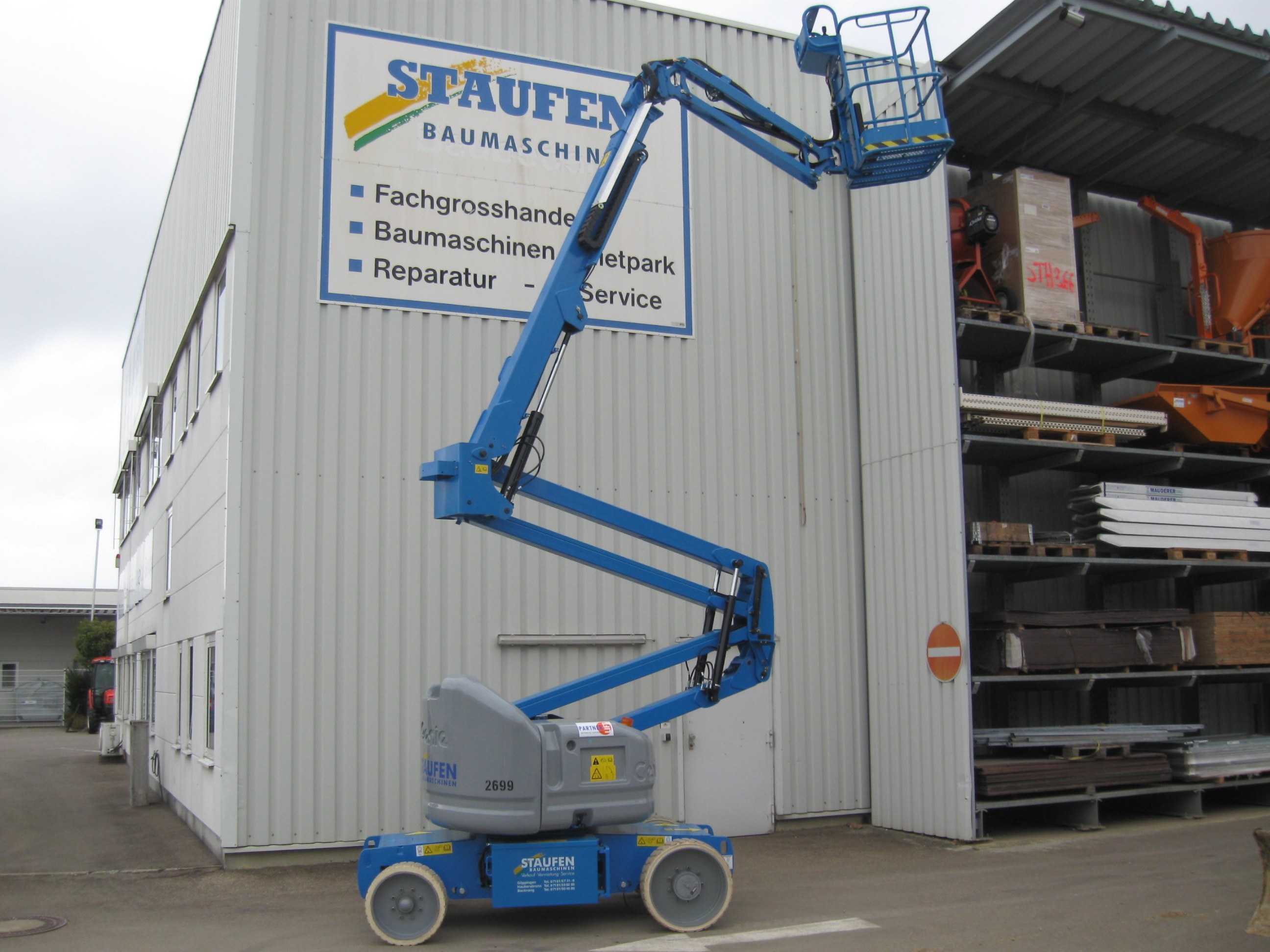 Genie Z 40/23 NRJ mieten – Gelenk-Teleskop-Arbeitsbühne, ab 220 € netto/Tag – 4