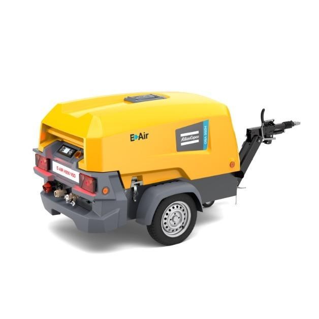 Atlas Copco Kompressor E-AIR H250 VSD mieten – Baukompressor, ab 80 € netto/Tag