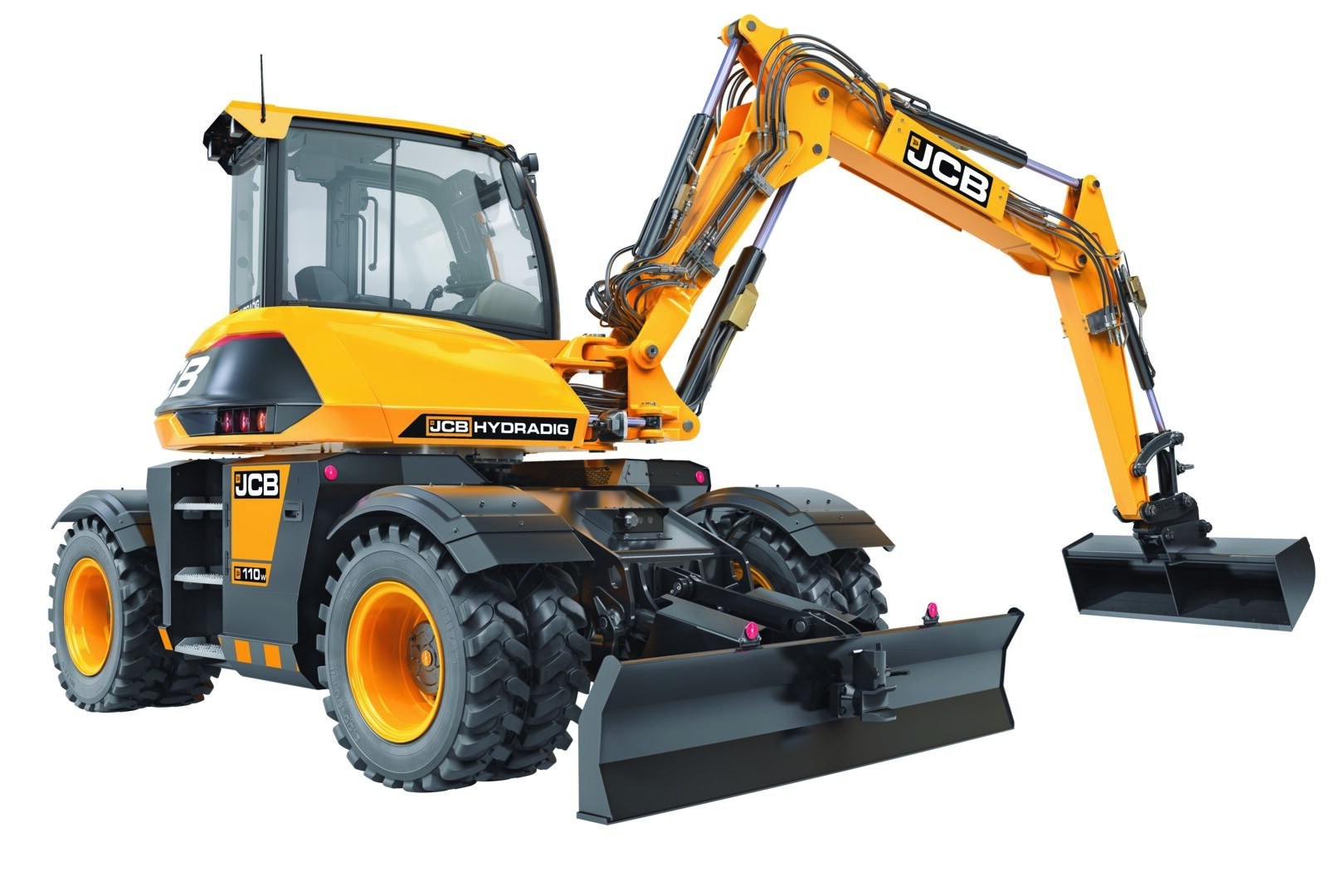 JCB HYDRADIG 110 W mieten – Mobilbagger, ab 280 € netto/Tag