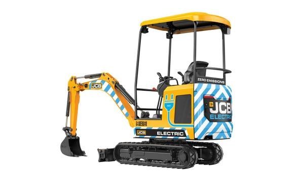 JCB 19C-1 E-tec mieten – Elektrobagger, ab 195 € netto/Tag