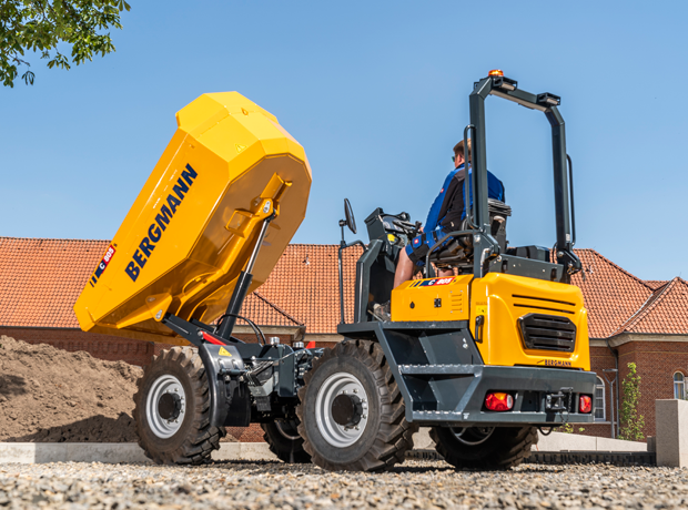 Bergmann 805 mieten – Hochkipp-Raddumper, ab 130 € netto/Tag