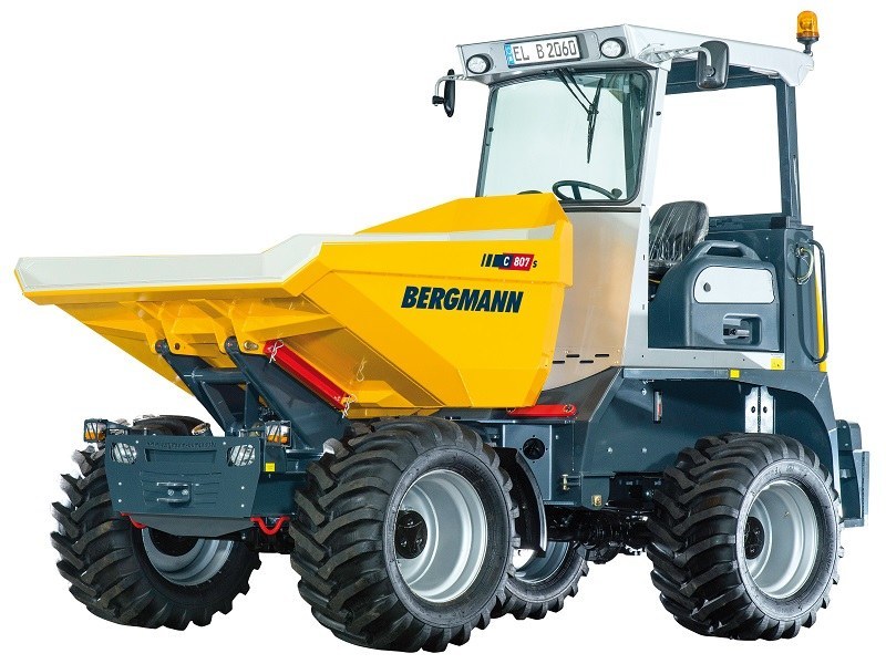 Bergmann C807 mieten – Raddumper, ab 170 € netto/Tag