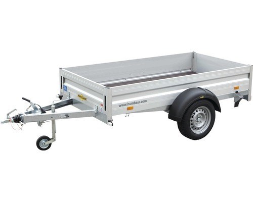 Humbaur 750 kg mieten – Alu-Einachs-Anhänger, ab 20 € netto/Tag