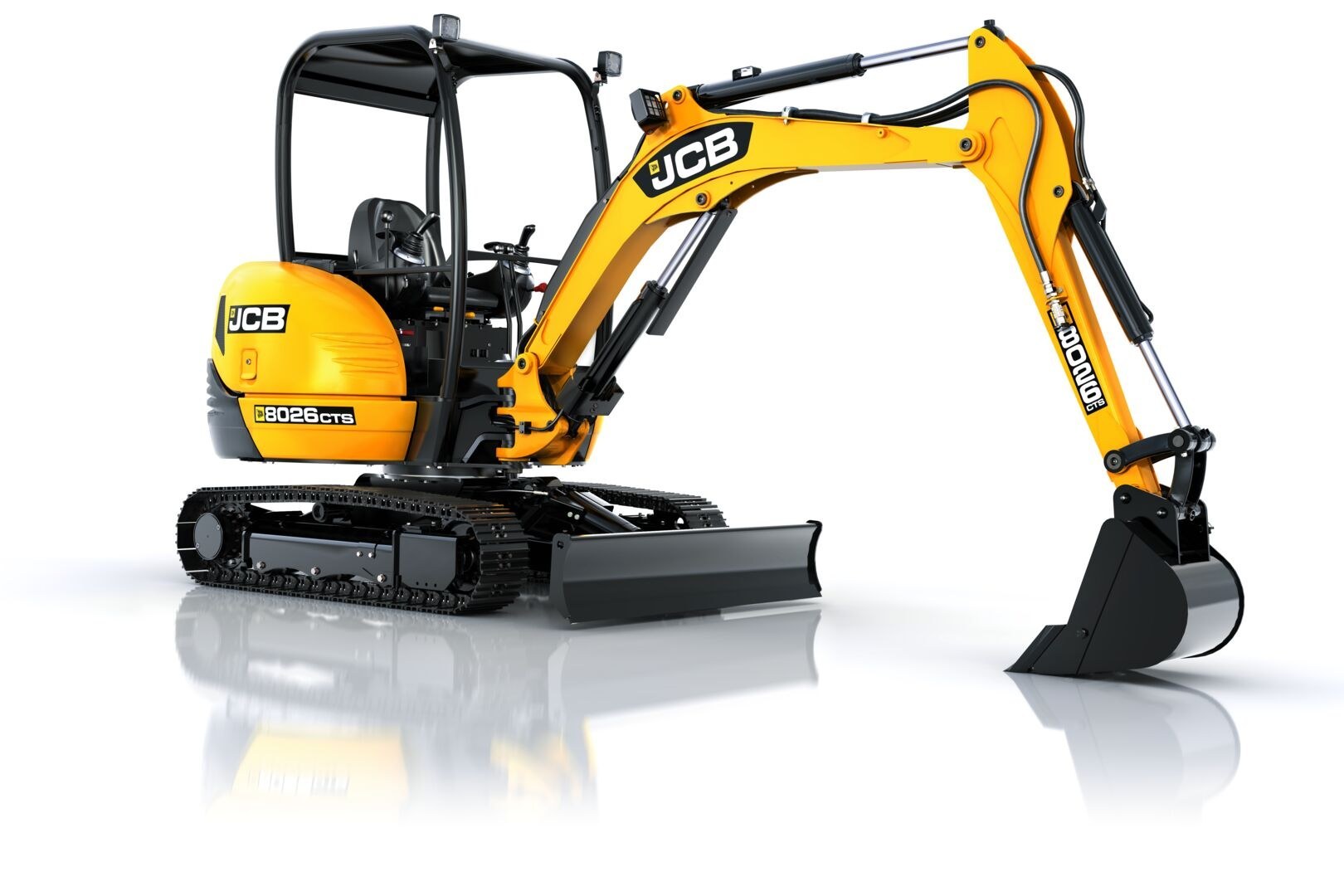 JCB 8026 CTS mieten – Kompaktbagger, ab 150 € netto/Tag