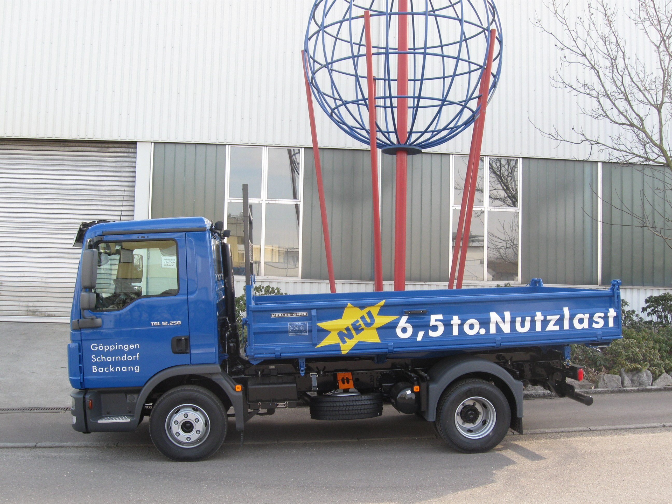 MAN 11,99 to. mieten – LKW-Kipper, ab 250 € netto/Tag – 4