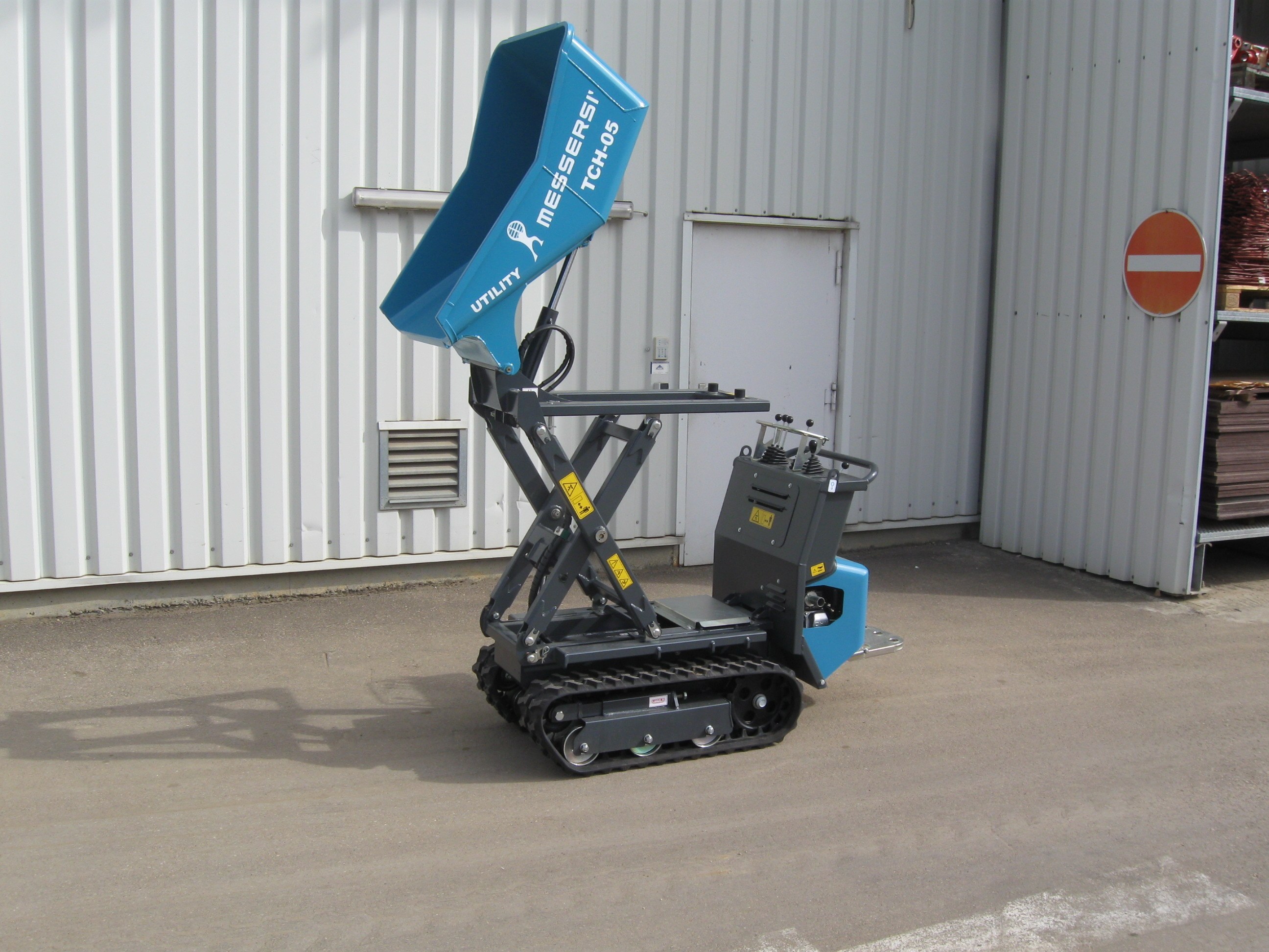 Messersi TC50 mieten – Kettendumper, ab 80 € netto/Tag