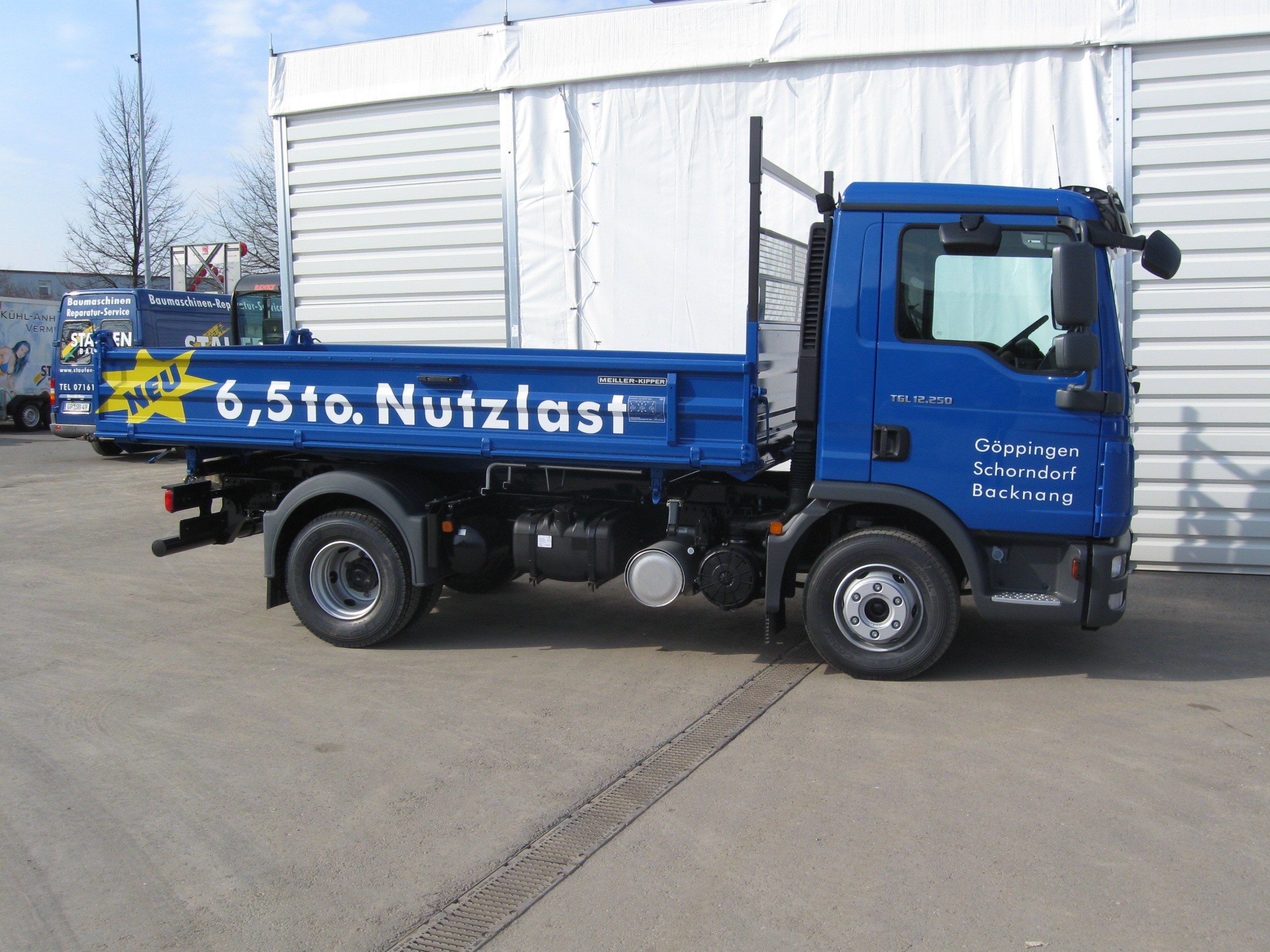 MAN 11,99 to. mieten – LKW-Kipper, ab 250 € netto/Tag – 2